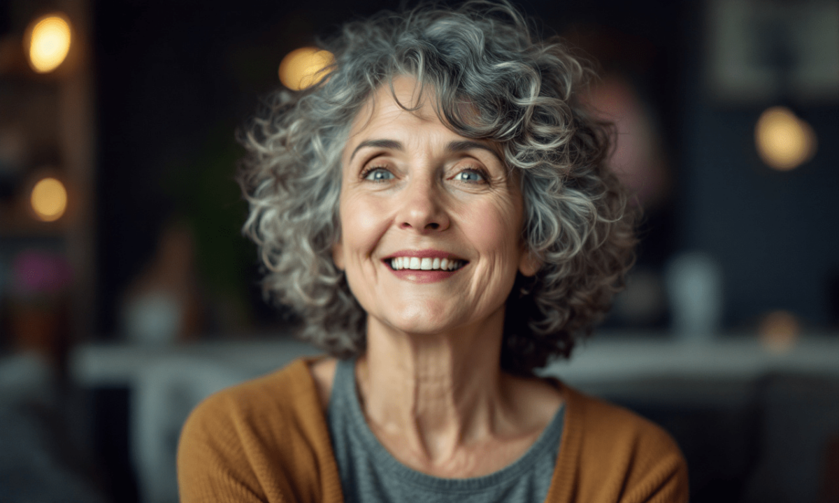 Grijs haar: zo laat je het stralen met de Curly Girl Method