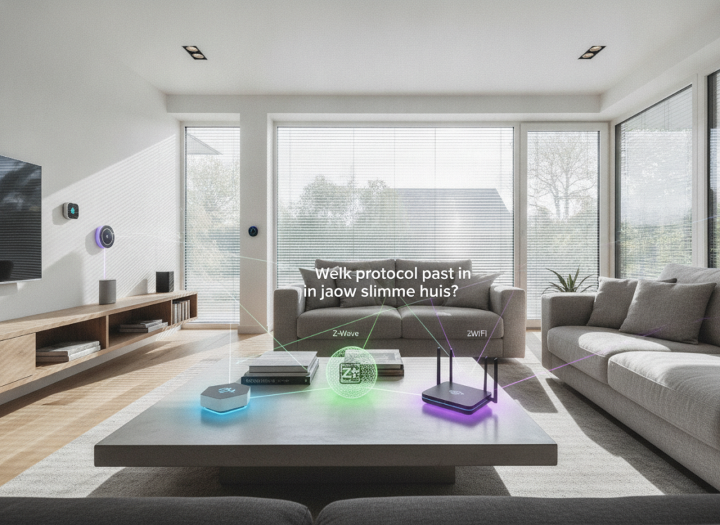 Welk protocol past in jouw slimme huis met Z-Wave, Zigbee en wifi