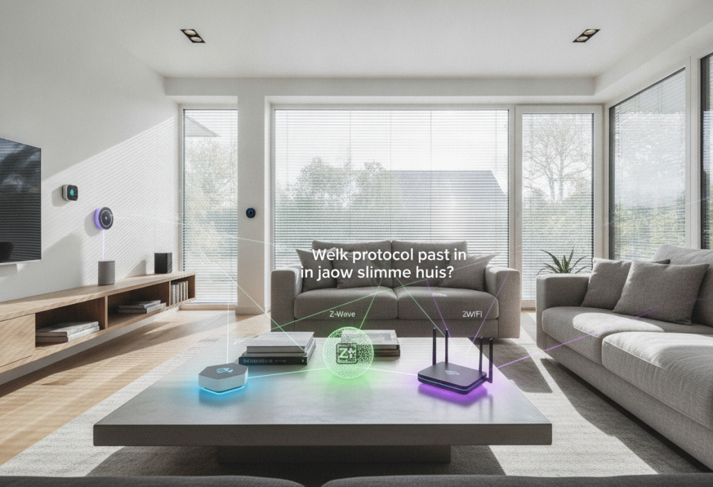 Welk protocol past in jouw slimme huis met Z-Wave, Zigbee en wifi